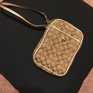 Coach wristlet